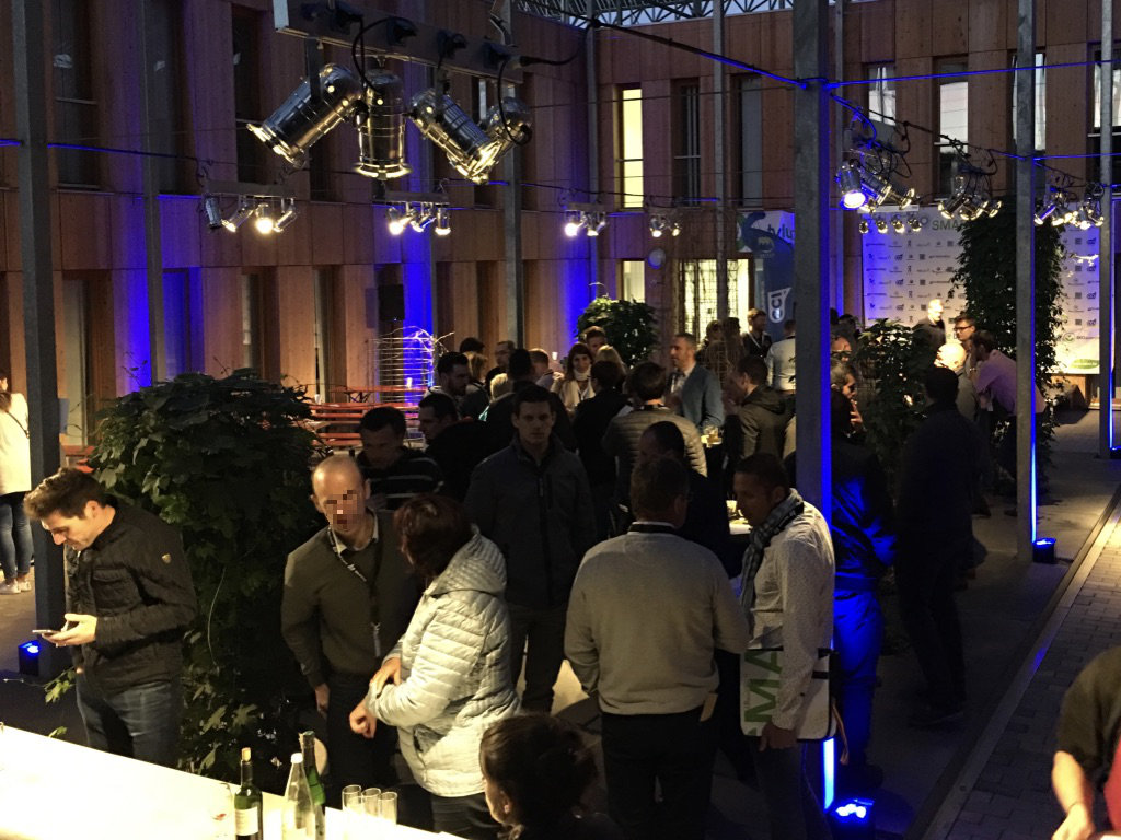 Eclairage d'un événement d'entreprise, Euro Space Center