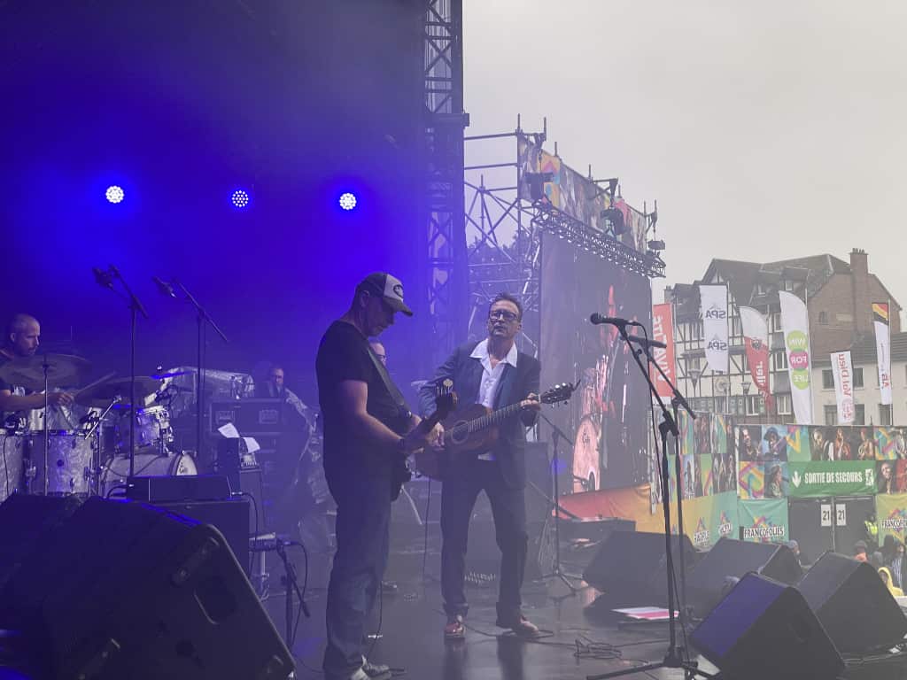 Francofolies de Spa, logistique et backline pour Marka