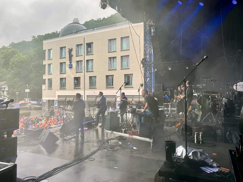 Francofolies de Spa, logistique et backline pour Marka